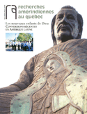Recherches amérindiennes au Québec, v. XXXIV, no 02, 2004